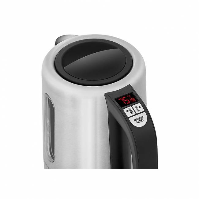 Bouilloire Electrique Inox Température Réglable 1,7L