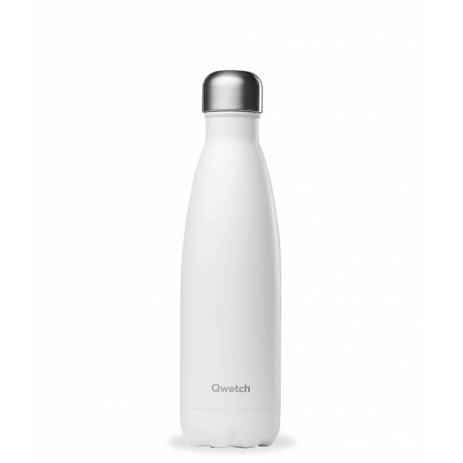 Bouteilles & Mugs Isotherme Qwetch Blanc 500 ml